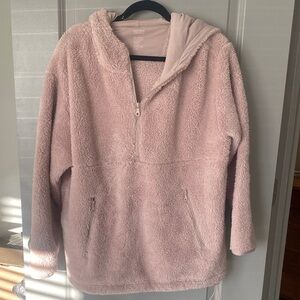 Girlfriend Collective Pink Hoodie Sweatshirt